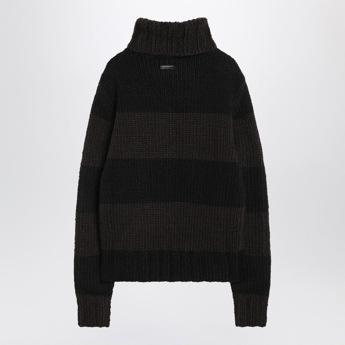 Dolce&Gabbana Striped Wool-Blend Turtleneck Sweater Men DOLCE & GABBANA