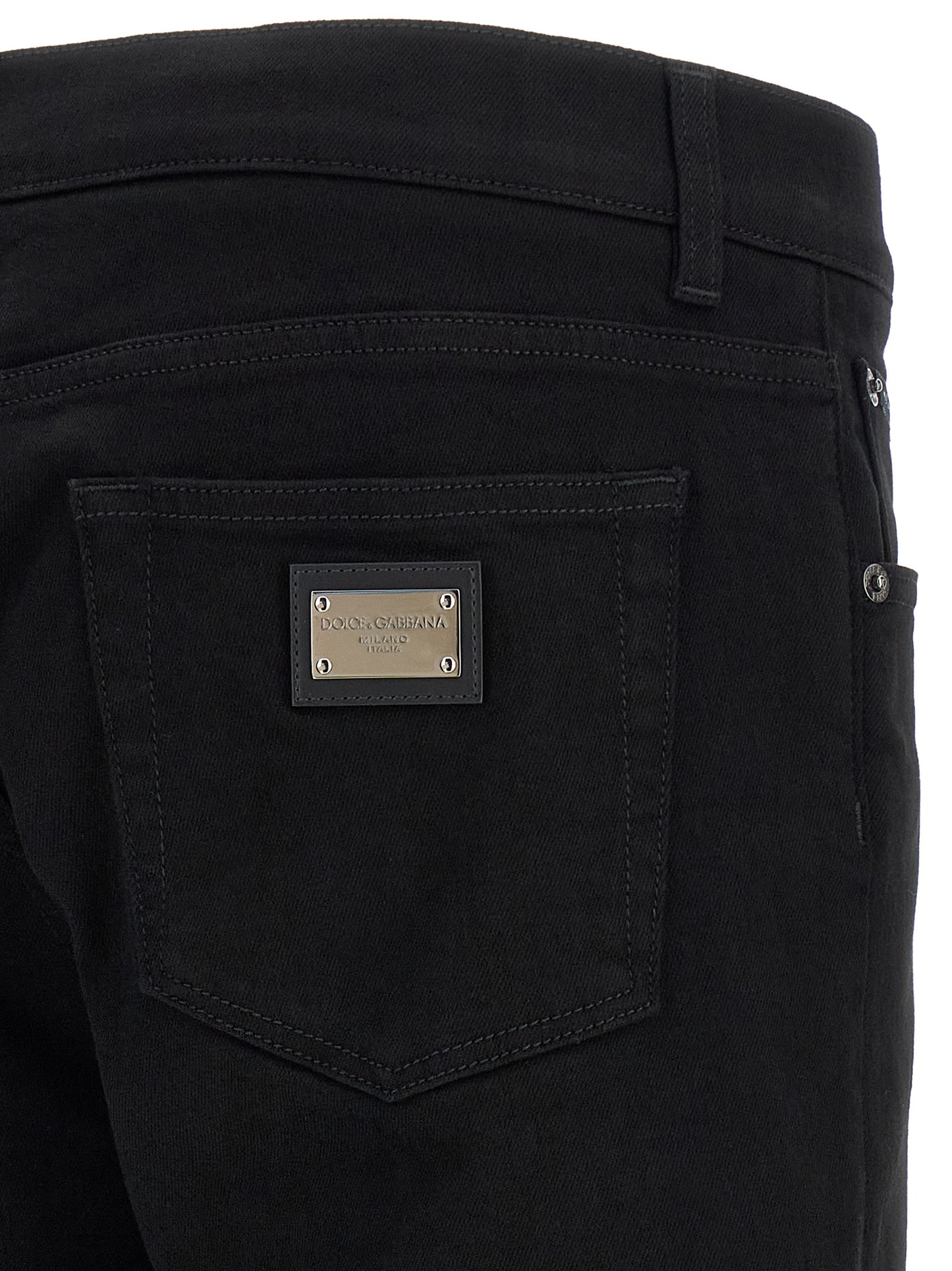 Dolce & Gabbana Men Logo Plaque Jeans DOLCE & GABBANA