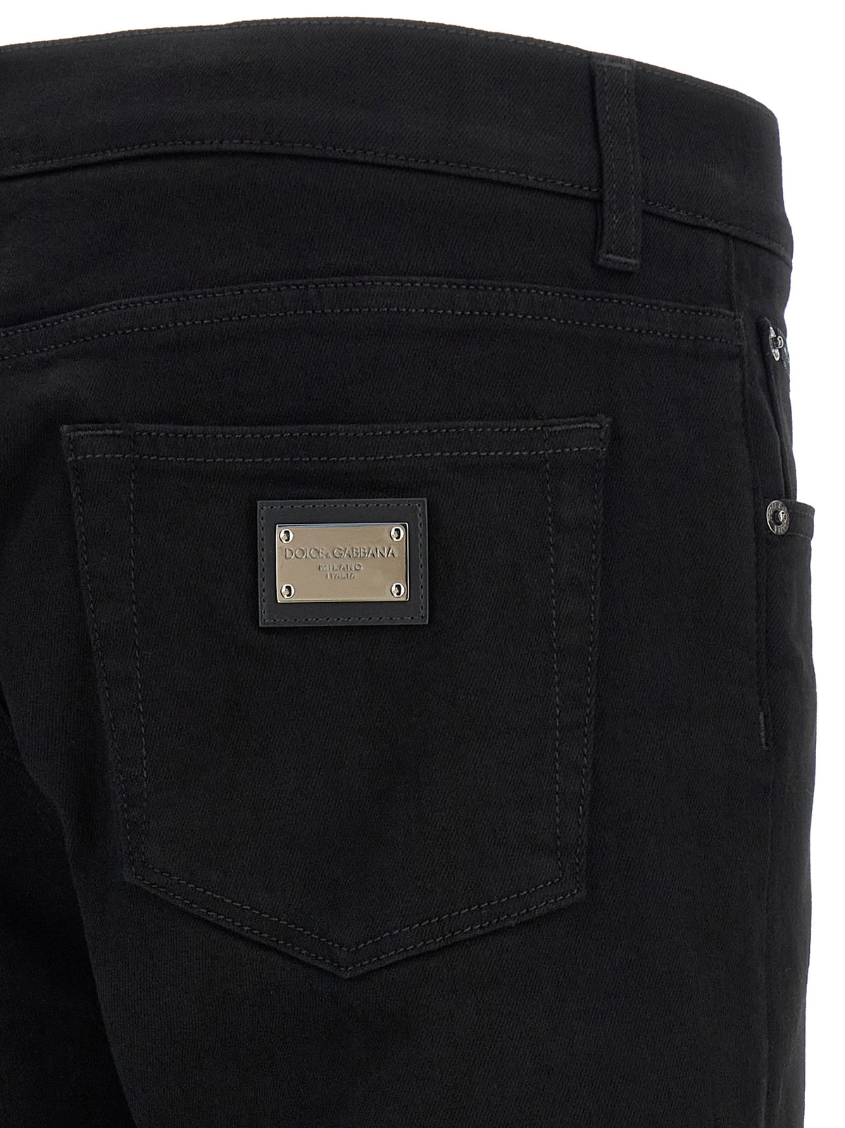 Dolce & Gabbana Men Logo Plaque Jeans DOLCE & GABBANA
