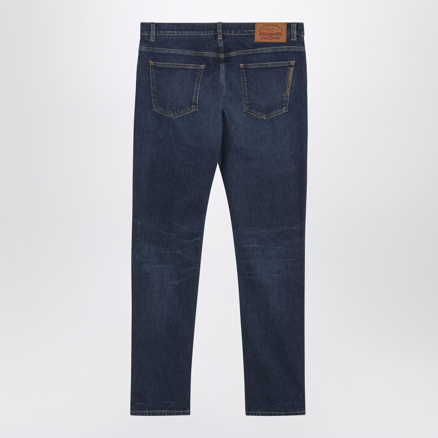 Dolce&Gabbana Blue Skinny Jeans Men DOLCE & GABBANA