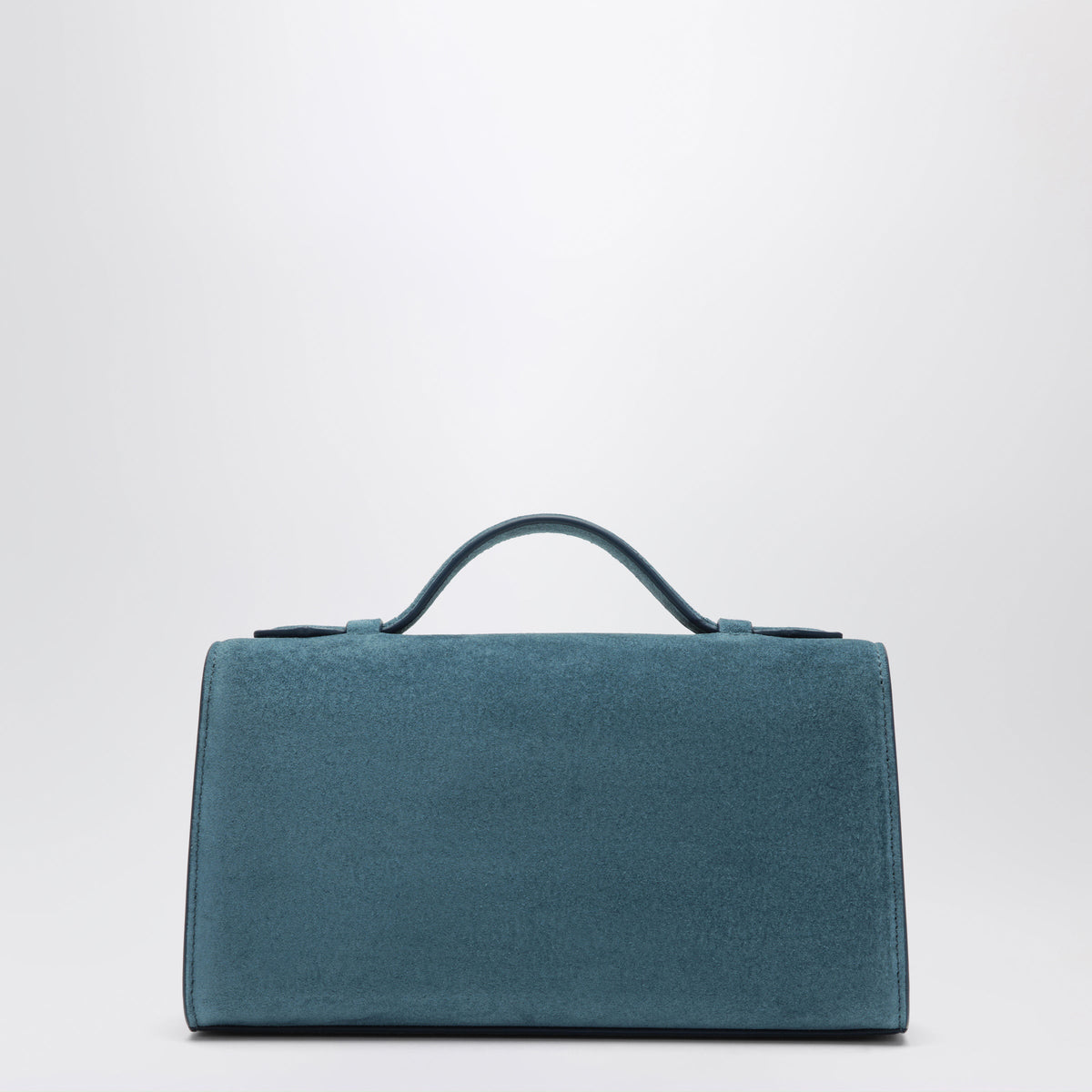 Savette Symmetry Pouch In Baltic Blue Suede Women SAVETTE