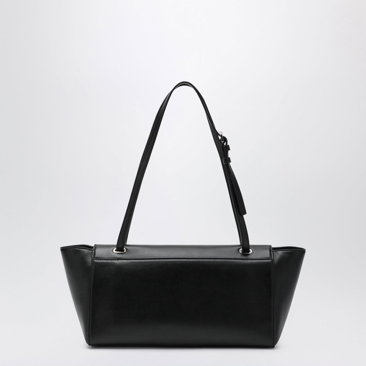 Savette Symmetry Trapeze Bag In Black Leather Women SAVETTE
