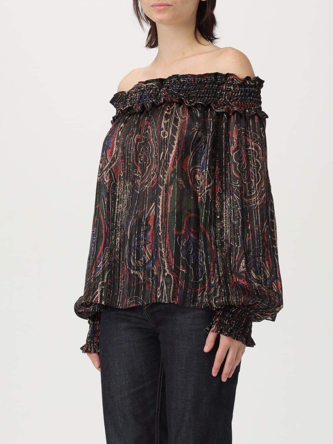 Saint Laurent Top Woman Multicolor SAINT LAURENT