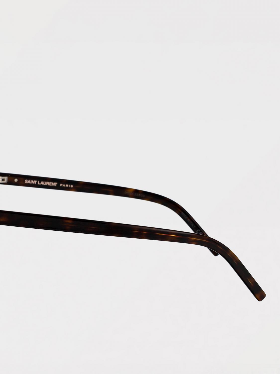 Saint Laurent Sunglasses Woman Brown SAINT LAURENT