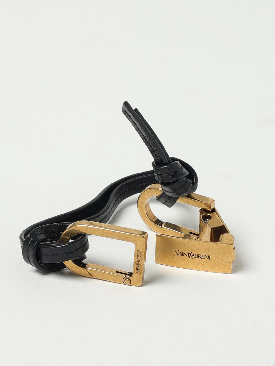 Saint Laurent Keyring Men Gold SAINT LAURENT