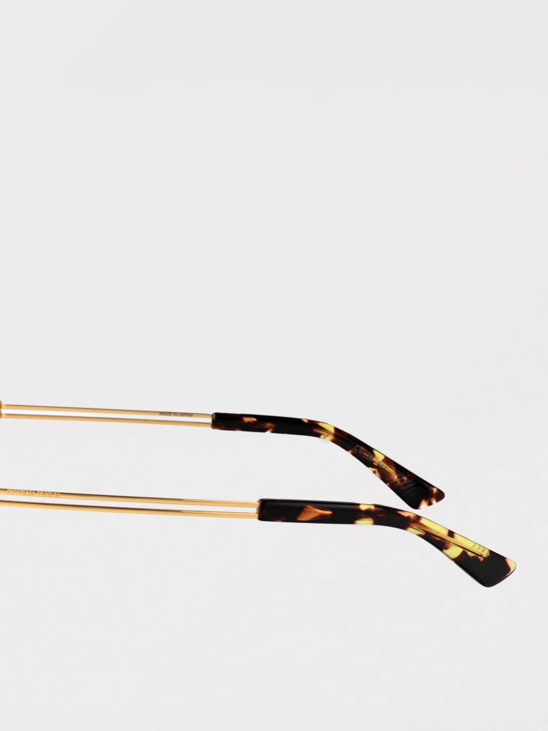 Bottega Veneta Sunglasses Men Gold BOTTEGA VENETA