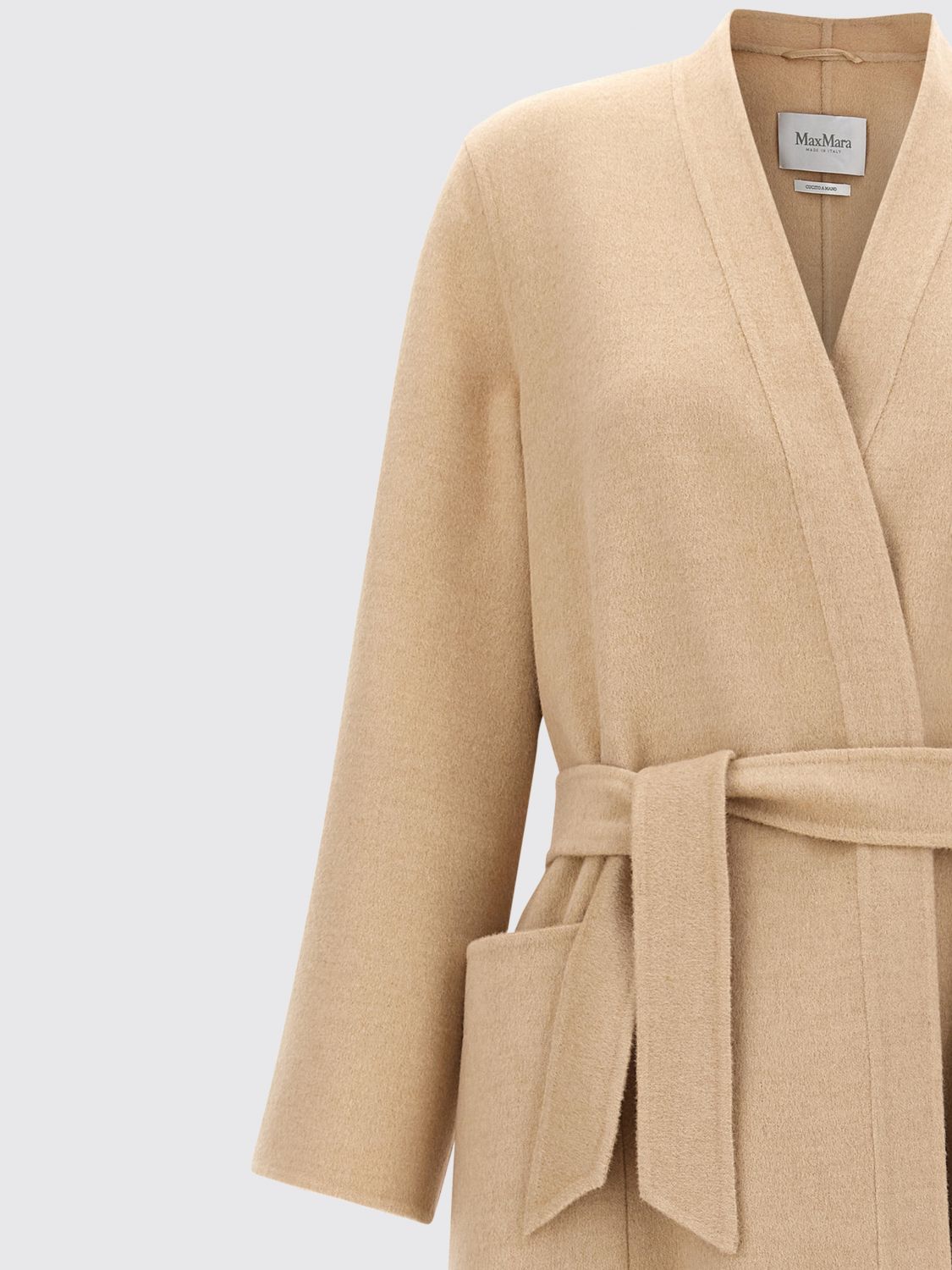 Max Mara Coat Woman Beige MAX MARA
