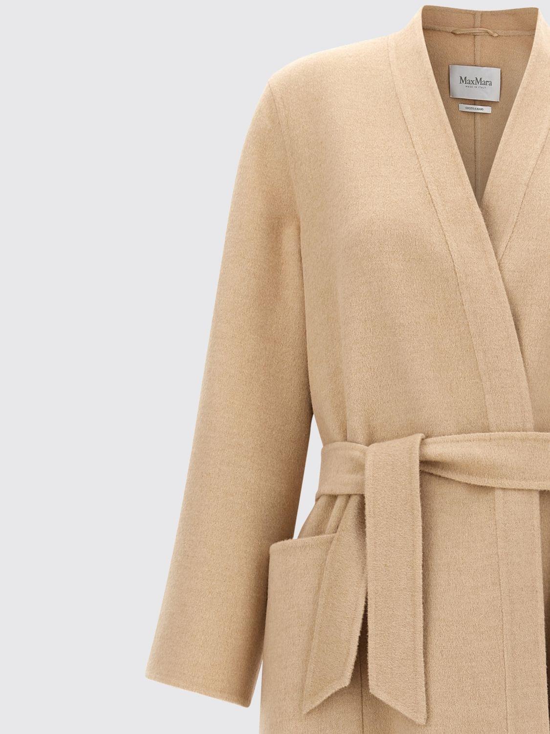 Max Mara Coat Woman Beige MAX MARA