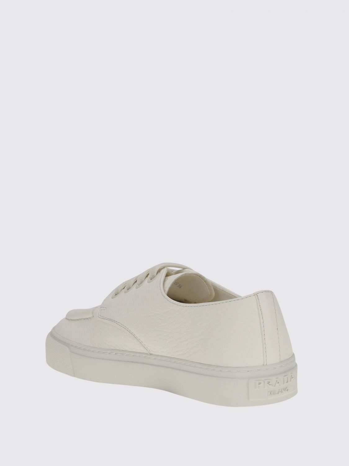 Prada Brogue Shoes Men White PRADA