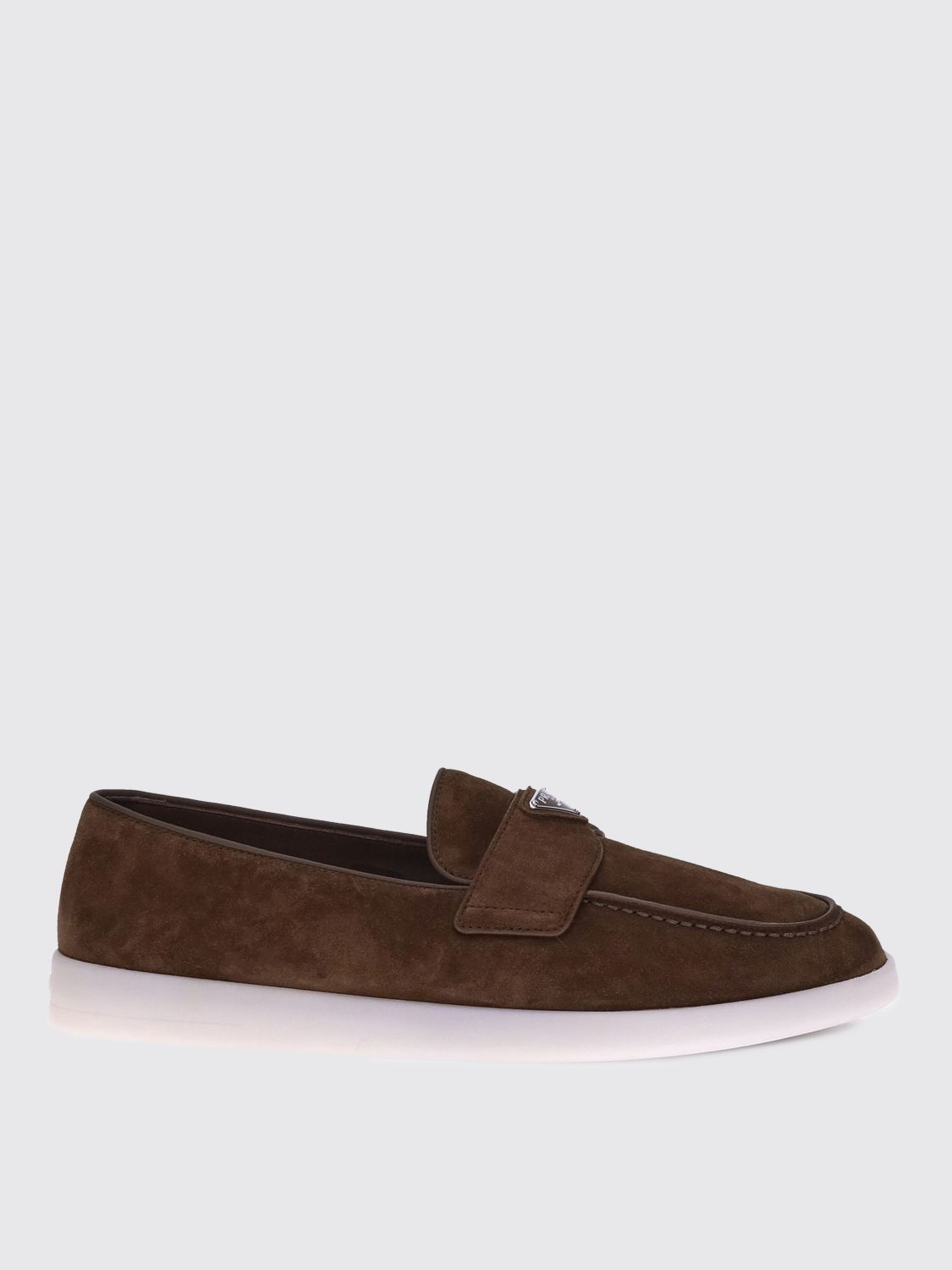 Prada Loafers Men Cocoa PRADA