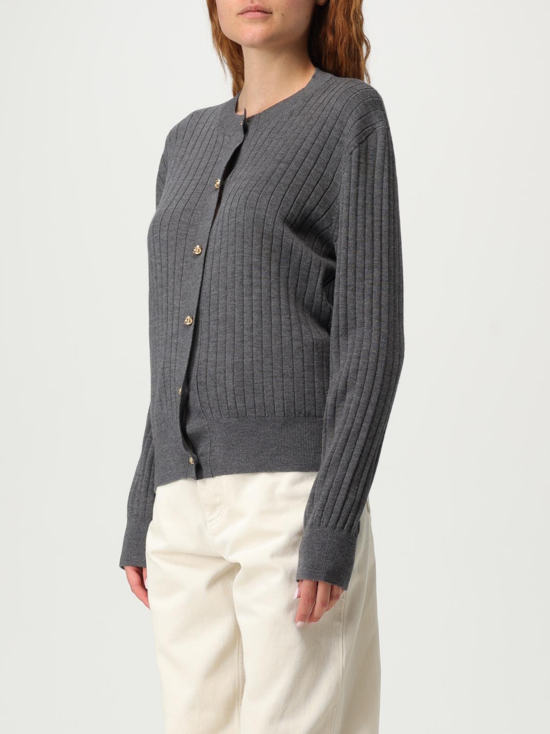 Bottega Veneta Sweater Woman Charcoal BOTTEGA VENETA