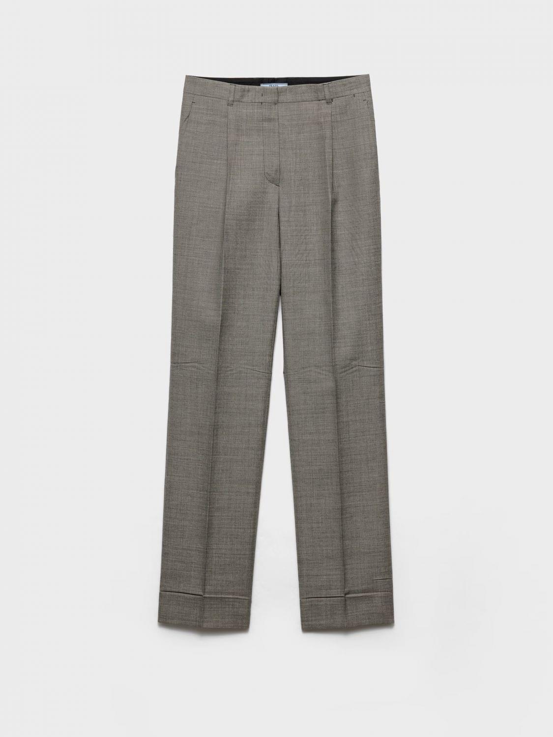 Prada Pants Men Grey PRADA