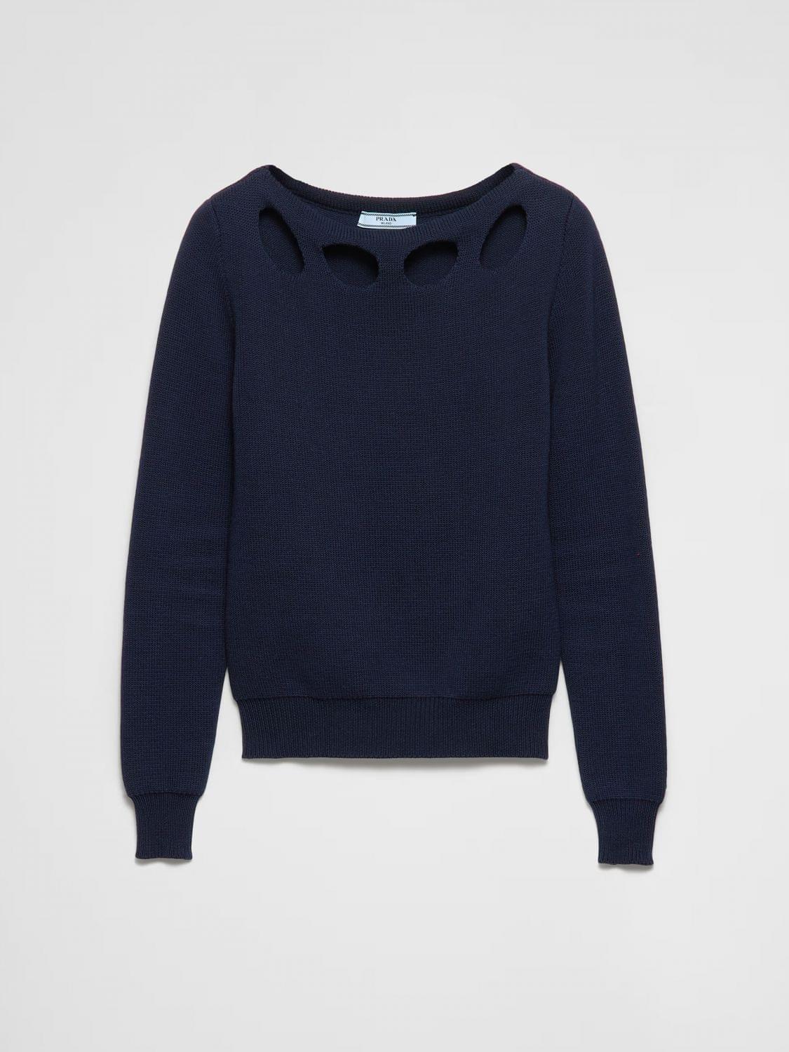 Prada Sweater Woman Blue PRADA