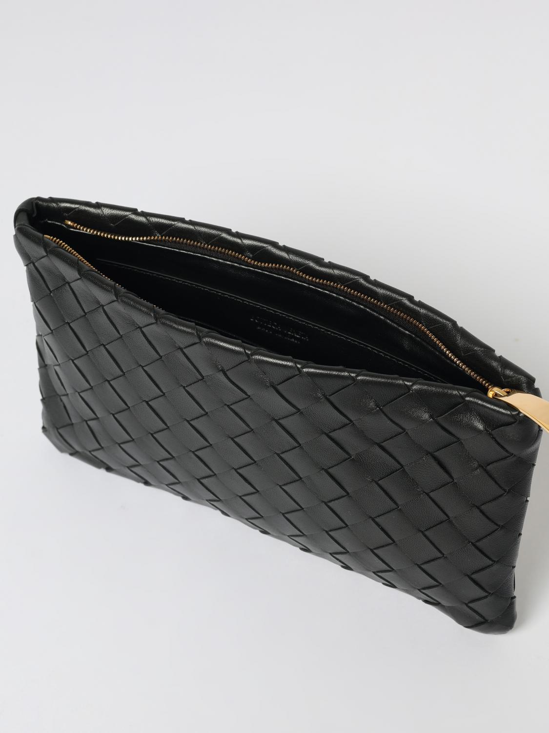 Bottega Veneta Women Bottega Veneta Intrecciato Leather Pouch BOTTEGA VENETA