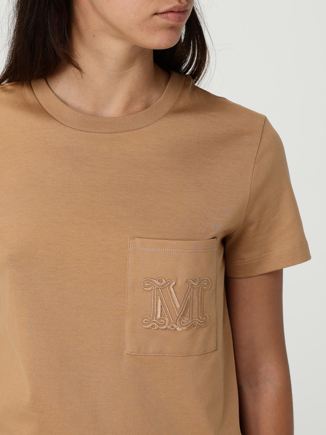 Max Mara T-Shirt Woman Camel MAX MARA