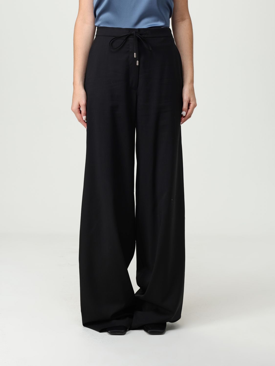 Max Mara Studio Pants Woman Black MAX MARA STUDIO