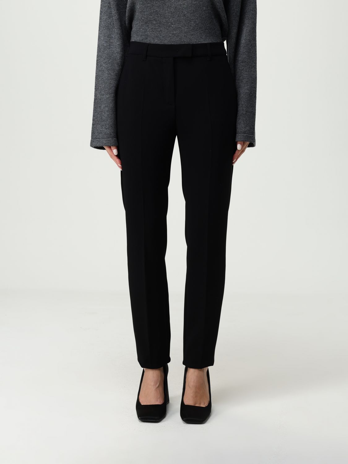 Max Mara Studio Pants Woman Black MAX MARA STUDIO