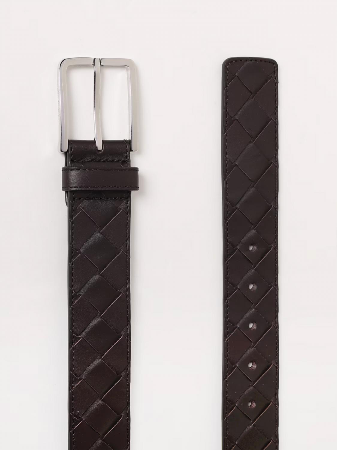 Bottega Veneta Belt Men Brown BOTTEGA VENETA
