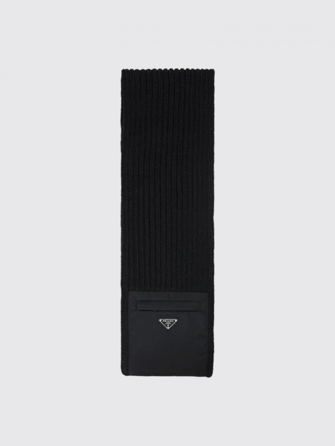 Prada Scarf Men Black.