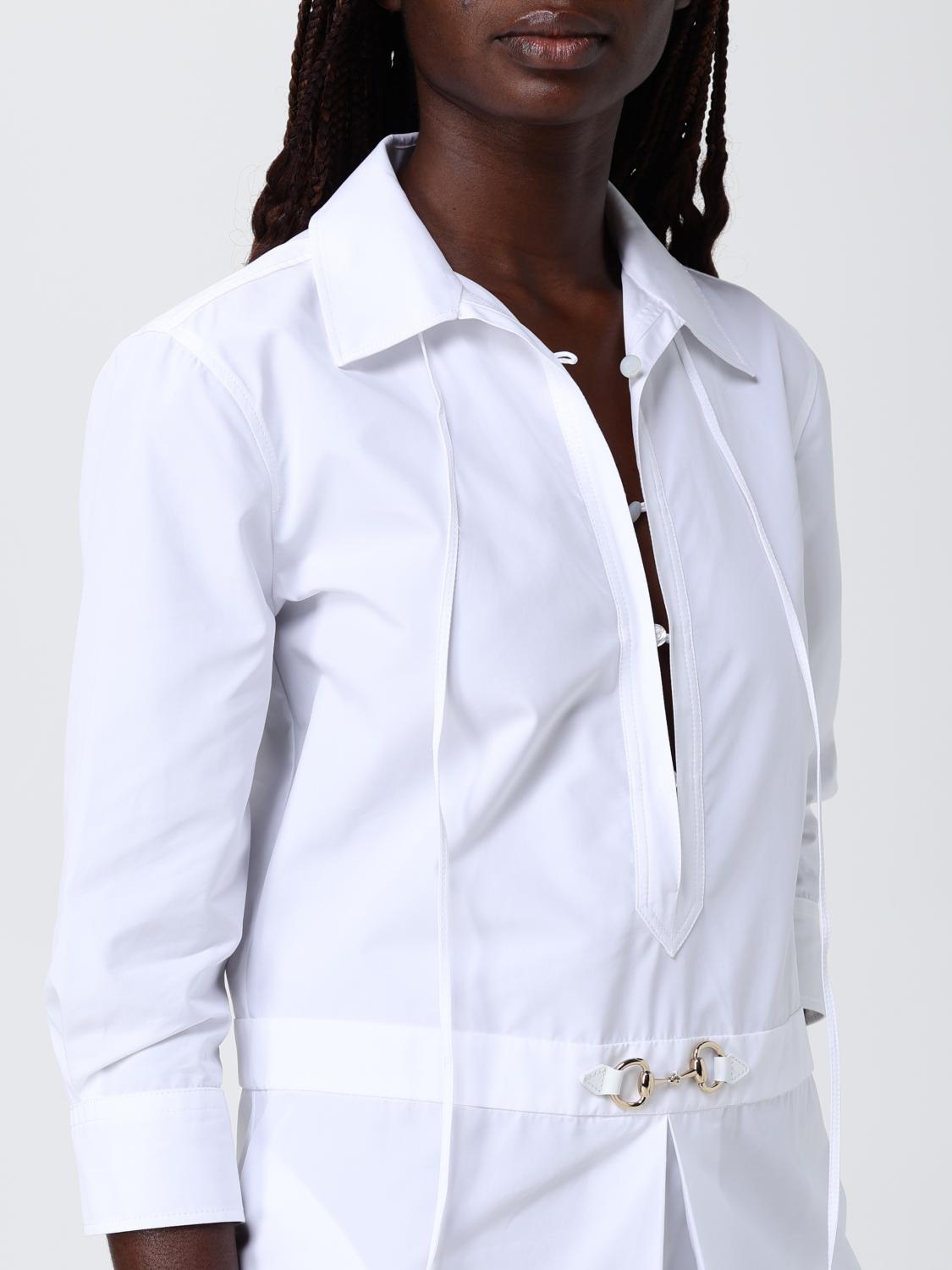Gucci Dress Woman White GUCCI