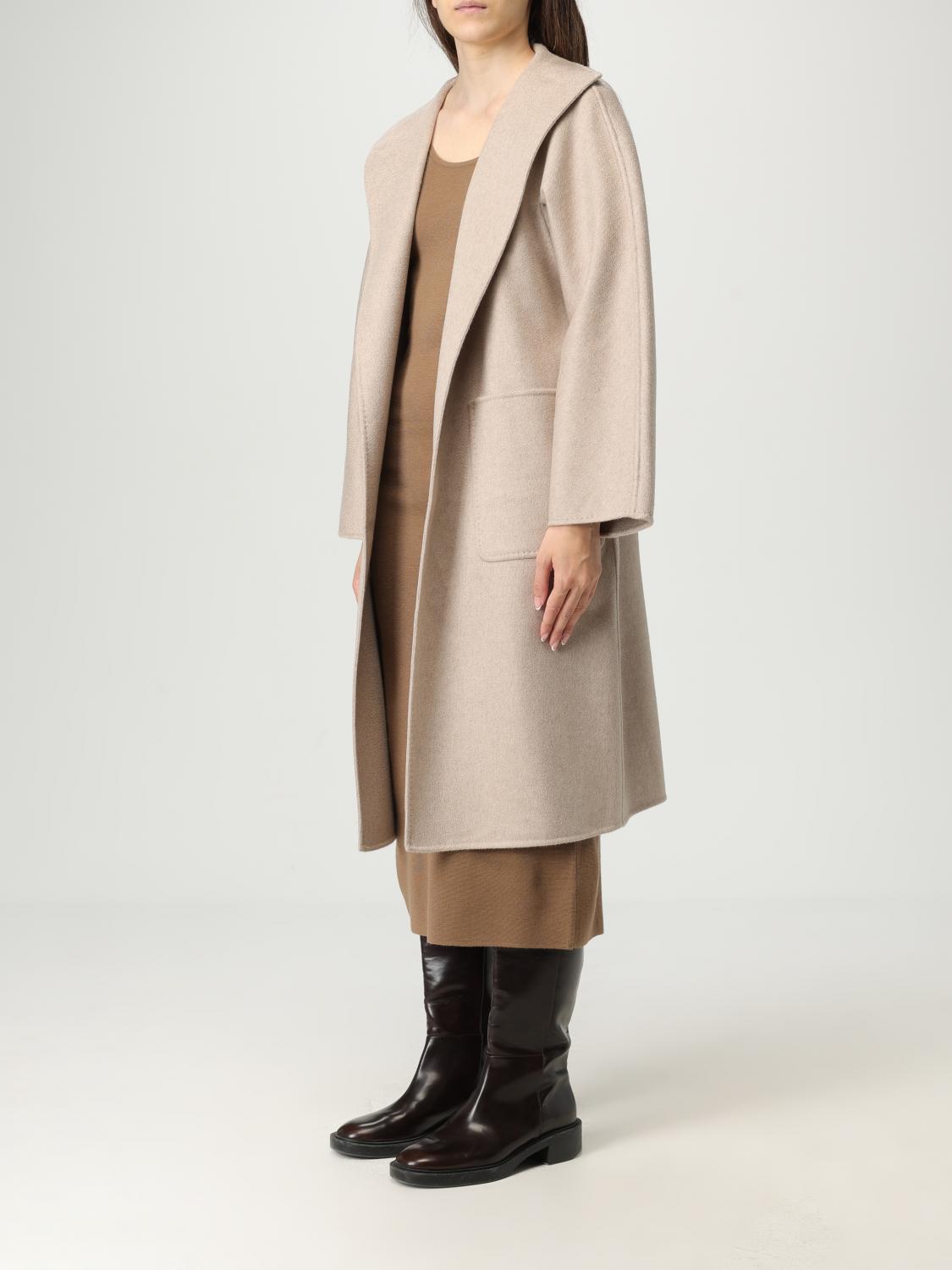 Max Mara Coat Woman Beige MAX MARA