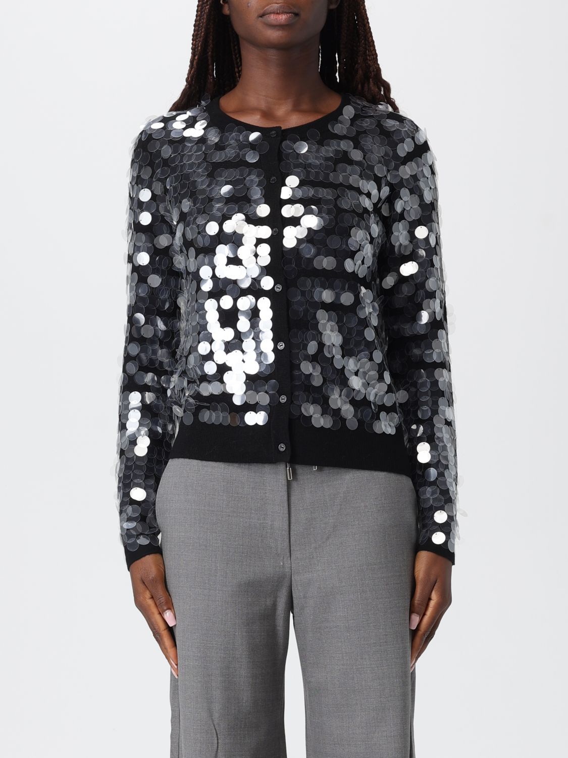 Max Mara Studio Cardigan Woman Black MAX MARA STUDIO