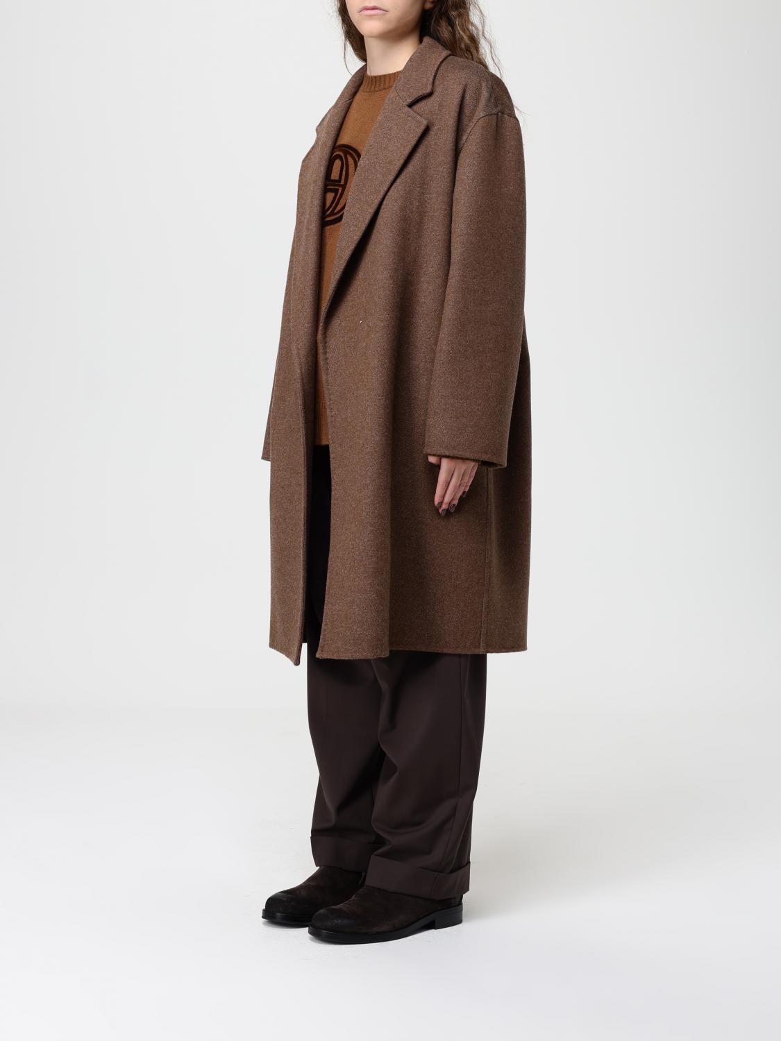 Max Mara Coat Woman Tobacco MAX MARA