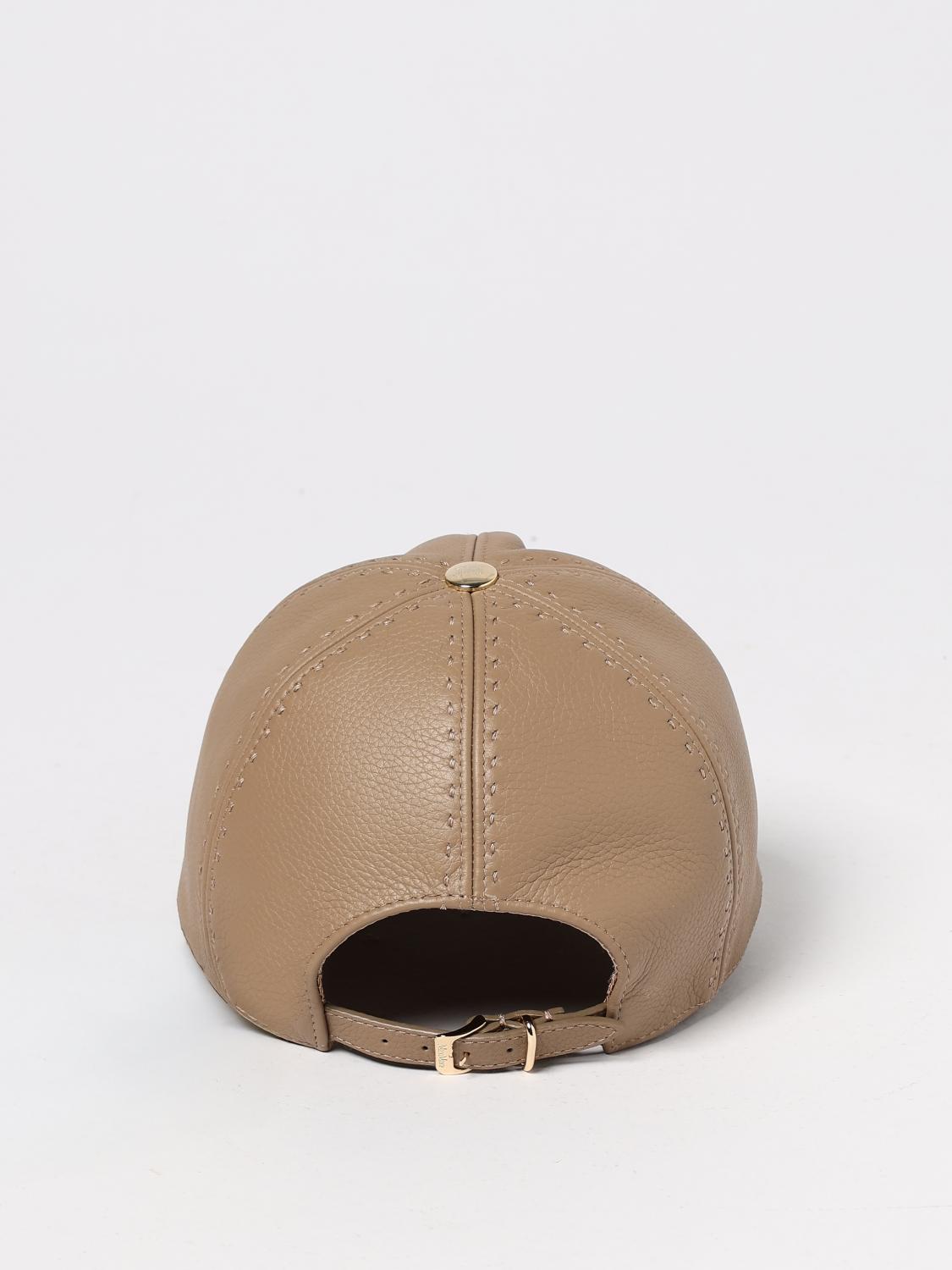Max Mara Hat Woman Beige MAX MARA