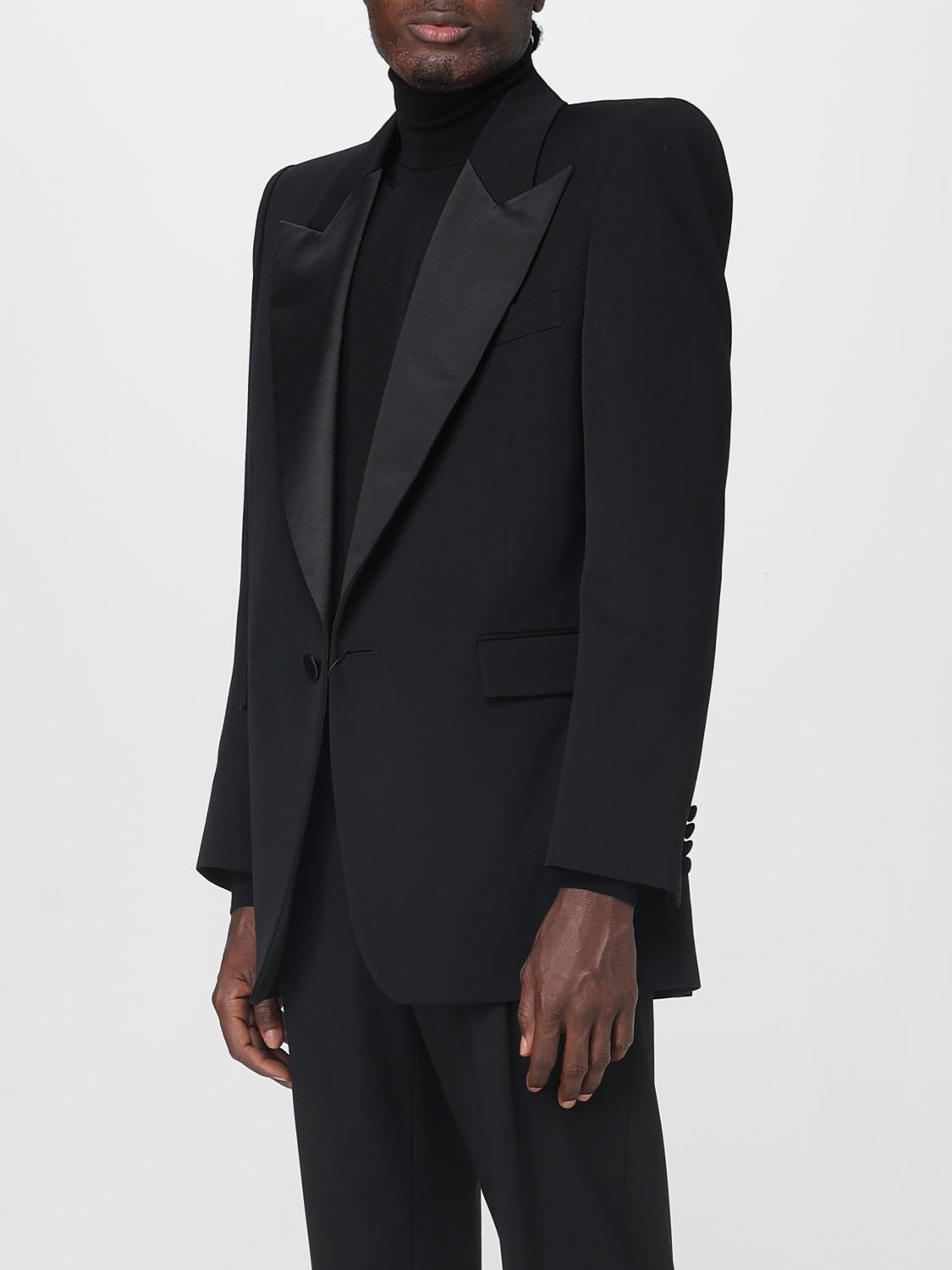 Saint Laurent Jacket Men Black SAINT LAURENT