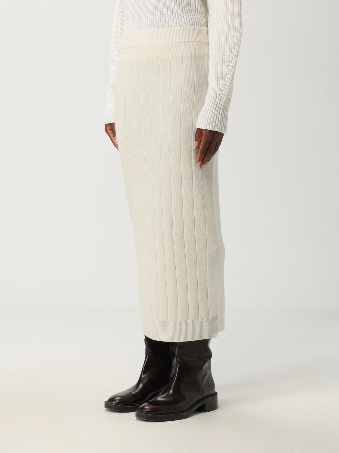 Max Mara Skirt Woman White MAX MARA