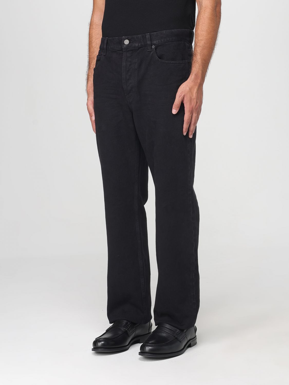 Saint Laurent Jeans Men Black SAINT LAURENT
