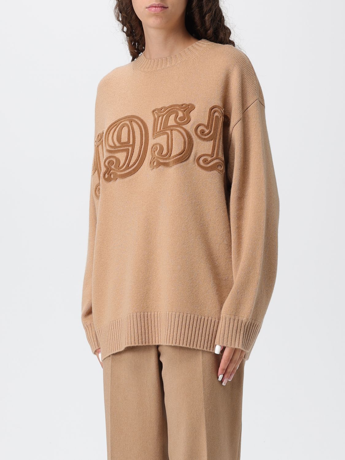 Max Mara Sweater Woman Camel MAX MARA
