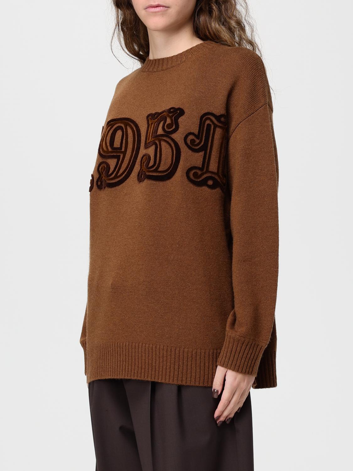 Max Mara Sweater Woman Leather MAX MARA