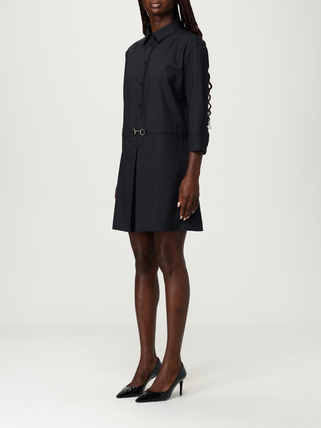 Gucci Dress Woman Grey GUCCI