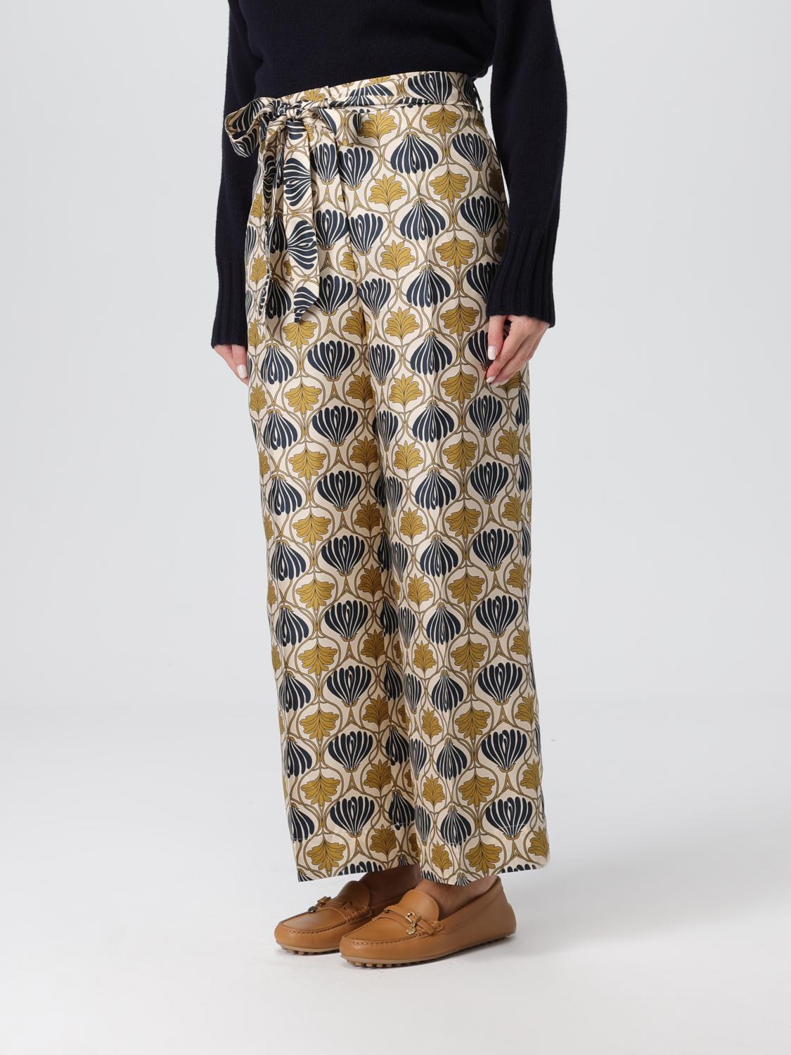 Max Mara Pants Woman Yellow MAX MARA