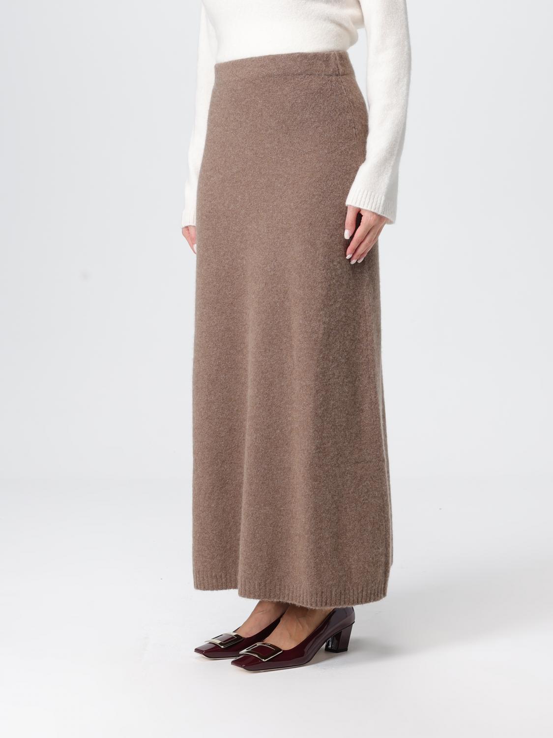 Max Mara Skirt Woman Grey MAX MARA