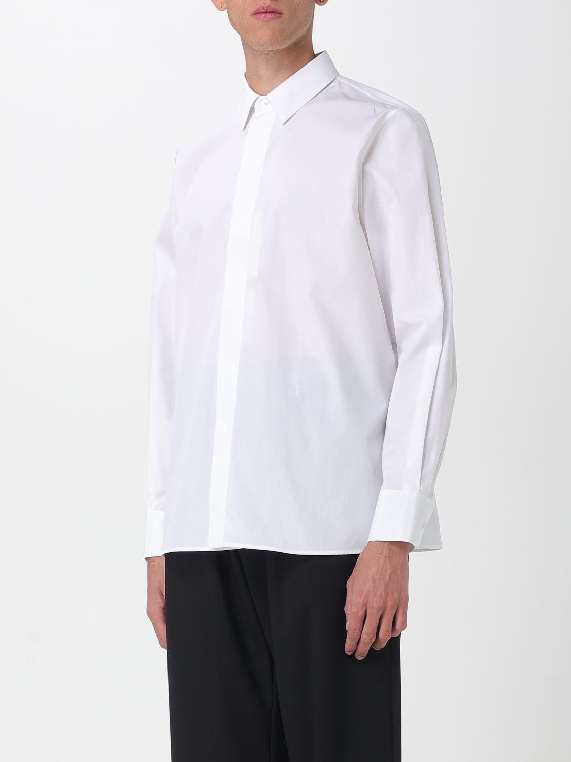 Saint Laurent Shirt Men White SAINT LAURENT