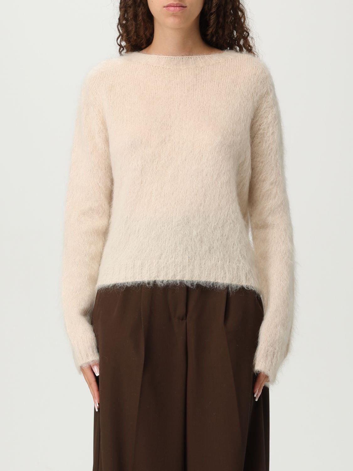 Max Mara Studio Sweater Woman Beige MAX MARA STUDIO