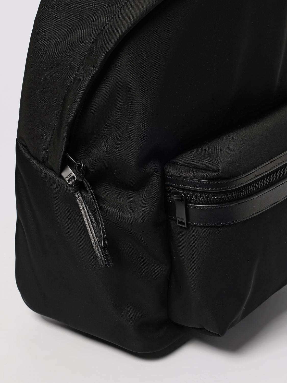 Saint Laurent Backpack Men Black SAINT LAURENT