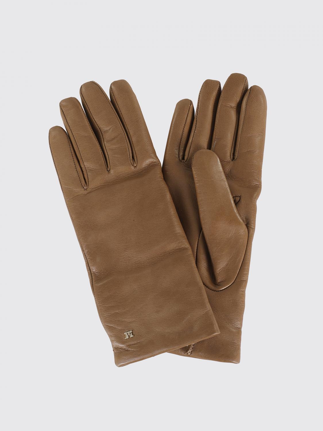 Max Mara Gloves Woman Grey MAX MARA
