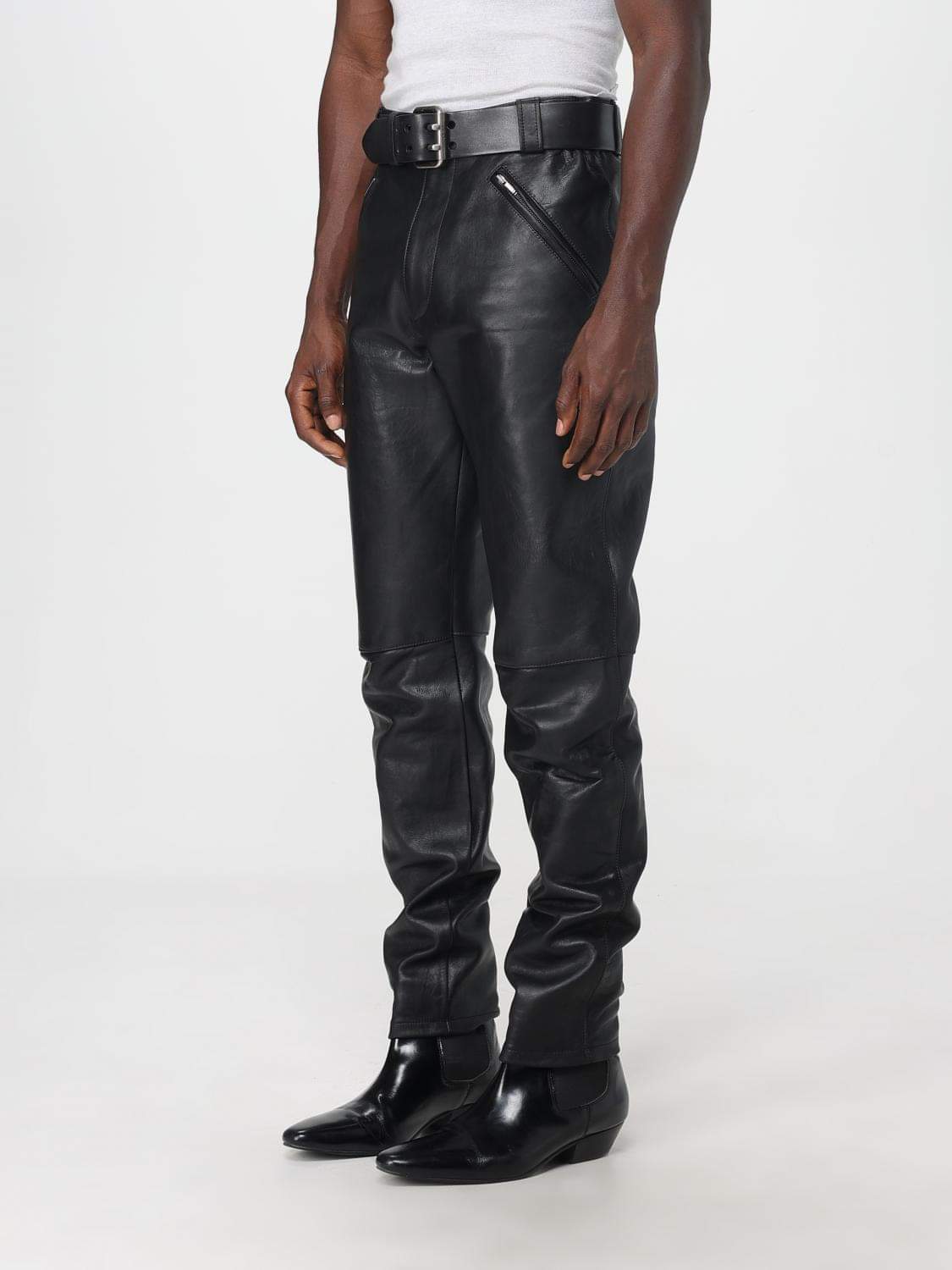 Saint Laurent Pants Men Black SAINT LAURENT