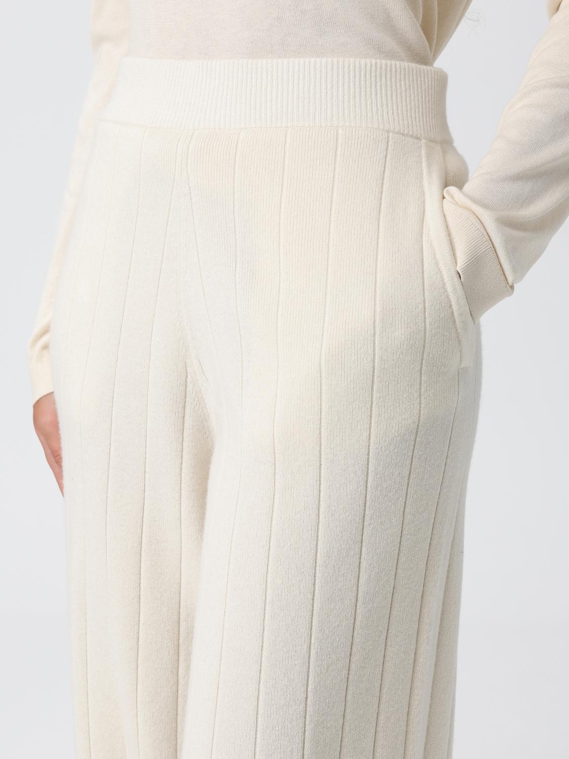 Max Mara Pants Woman White MAX MARA