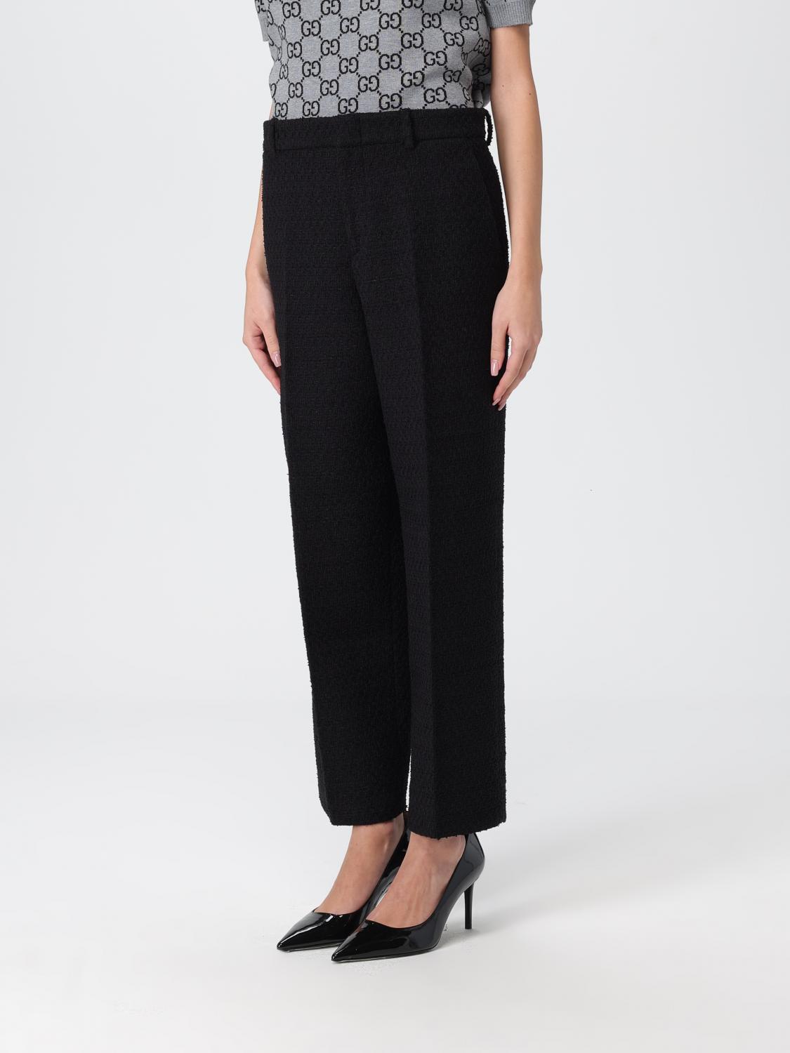 Gucci Pants Woman Black GUCCI