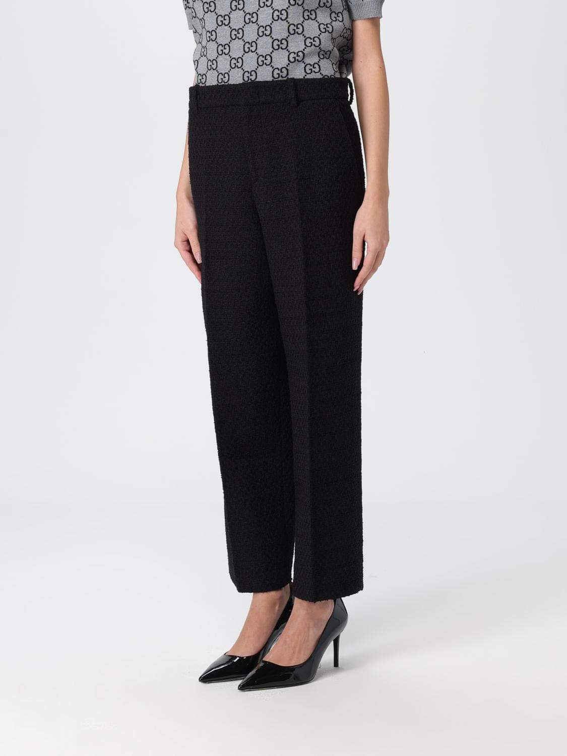 Gucci Pants Woman Black GUCCI