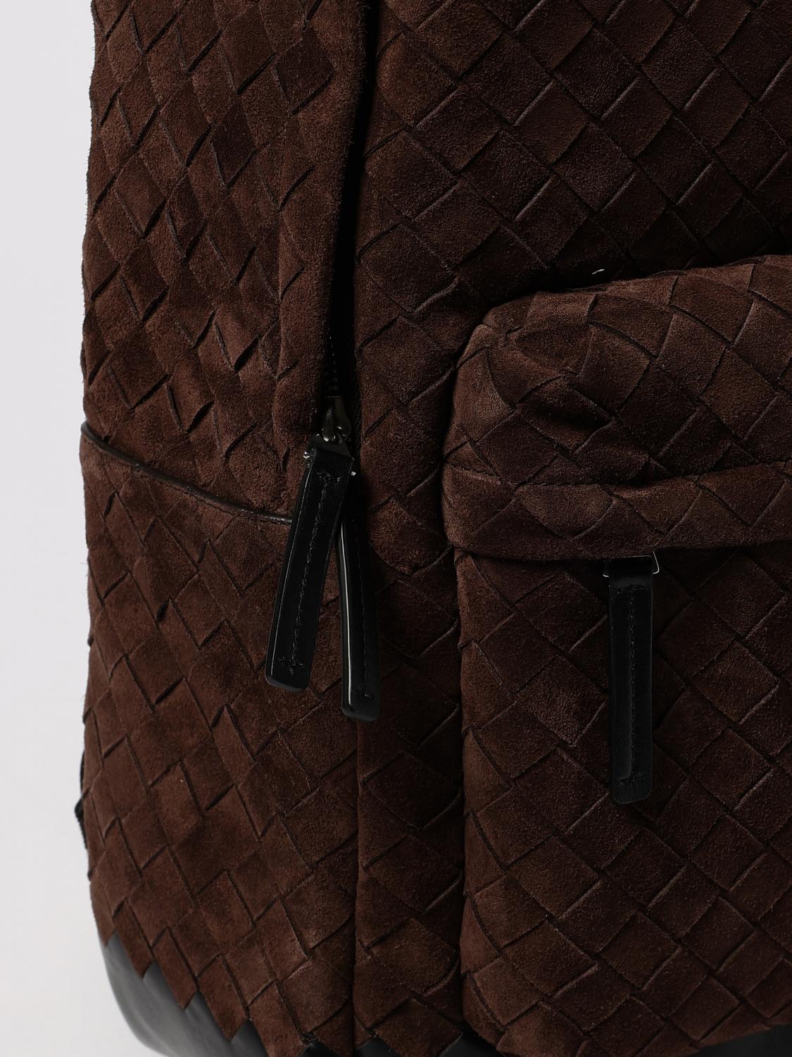 Bottega Veneta Backpack Men Brown BOTTEGA VENETA