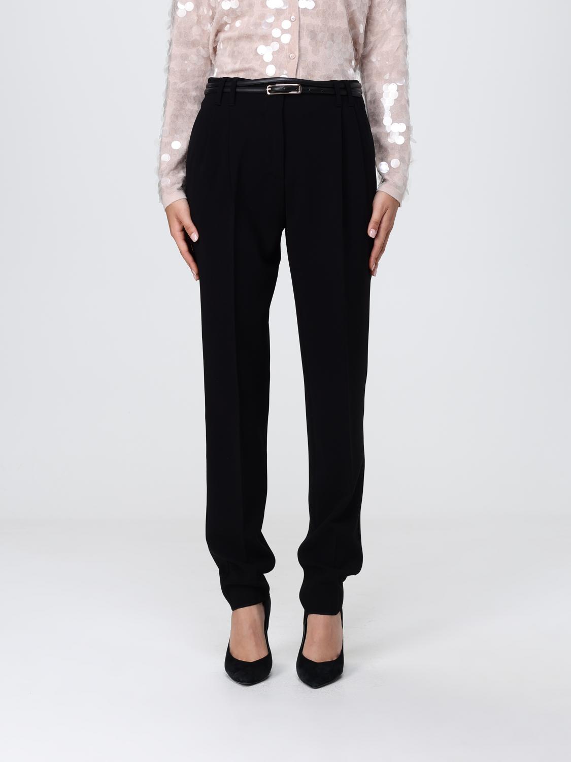 Max Mara Pants Woman Black MAX MARA