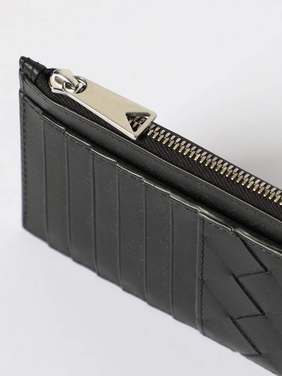 Bottega Veneta Wallet Men Black BOTTEGA VENETA