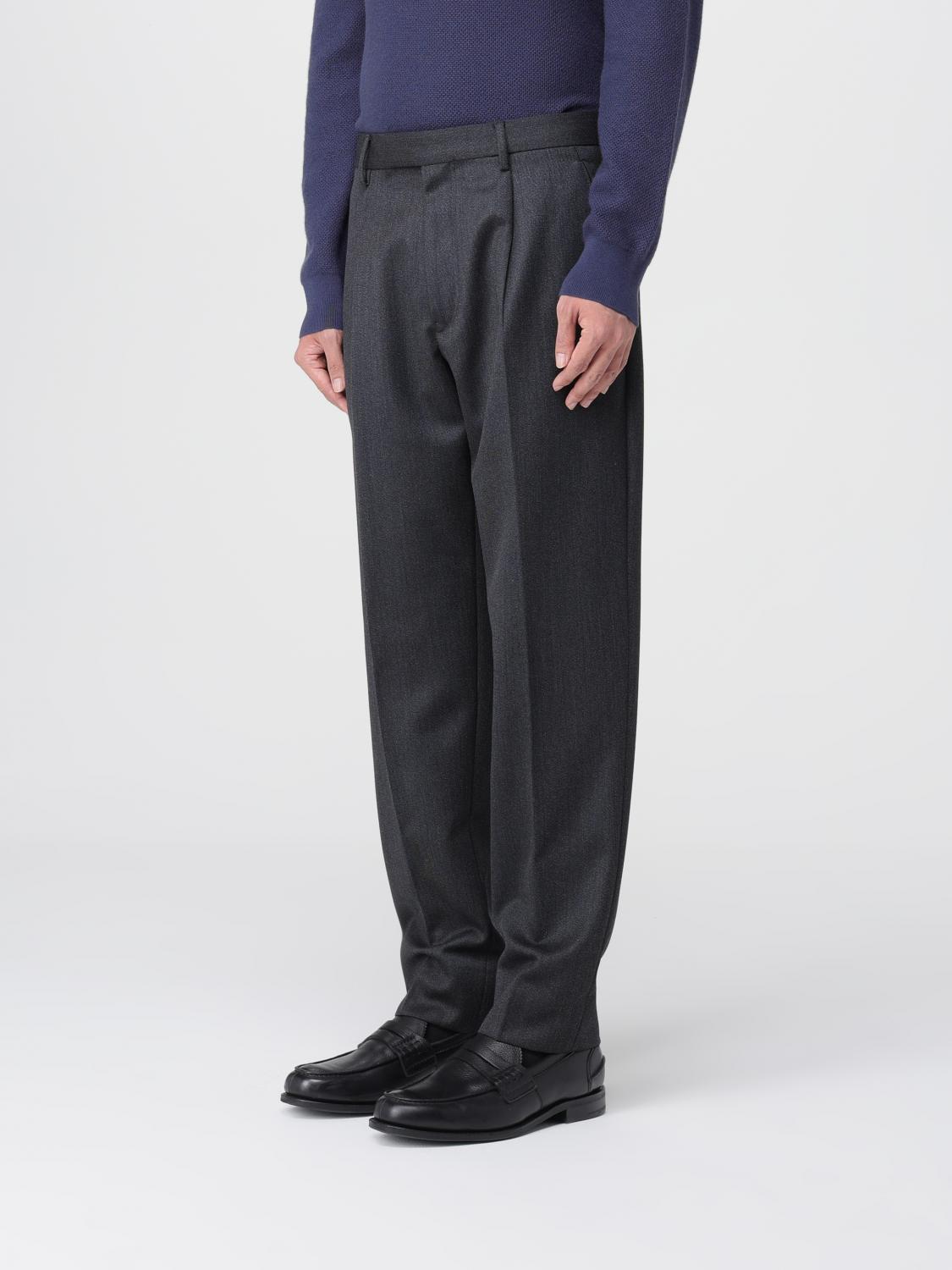 Zegna Pants Men Grey ZEGNA