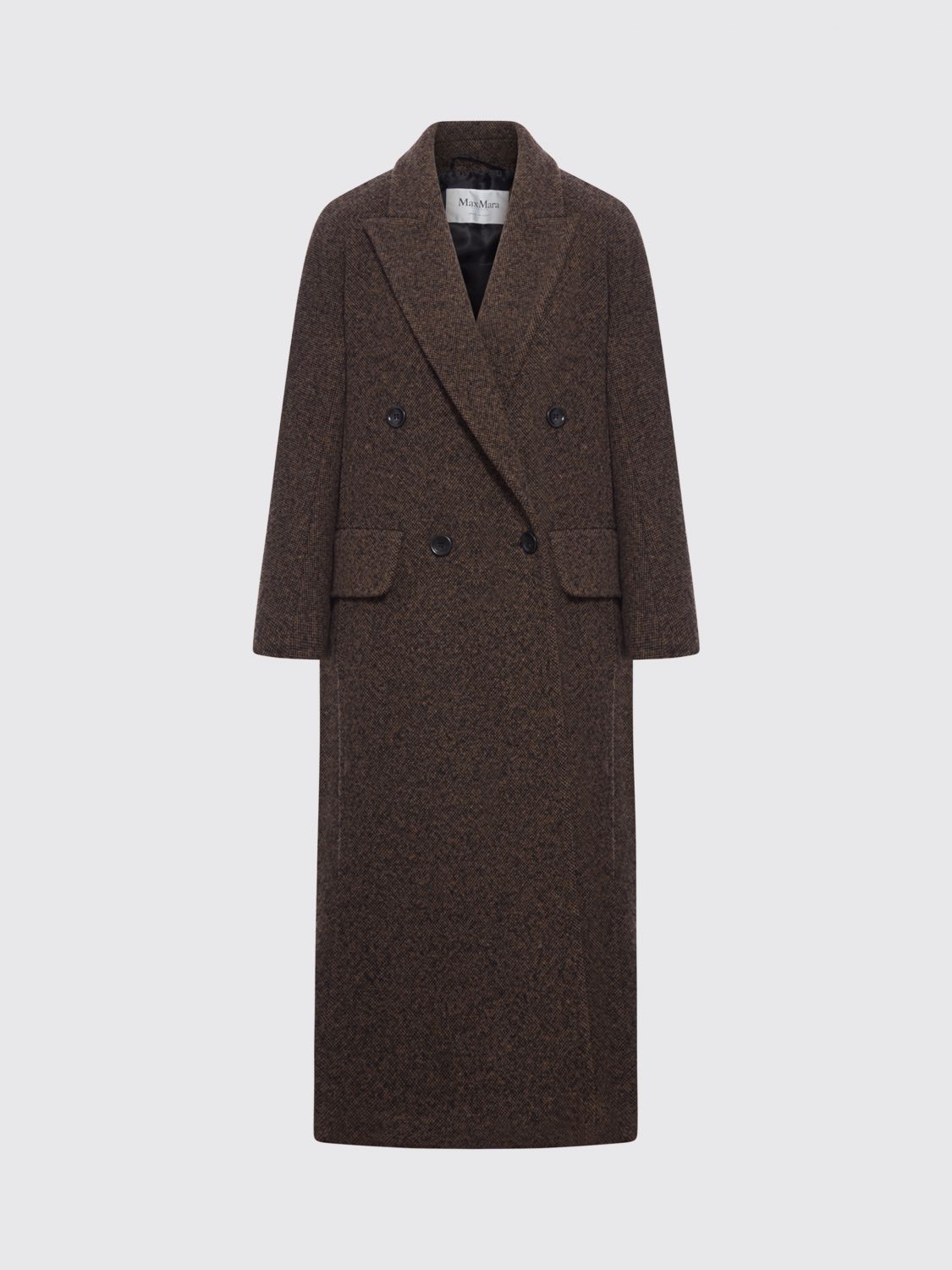Max Mara Coat Woman Black MAX MARA
