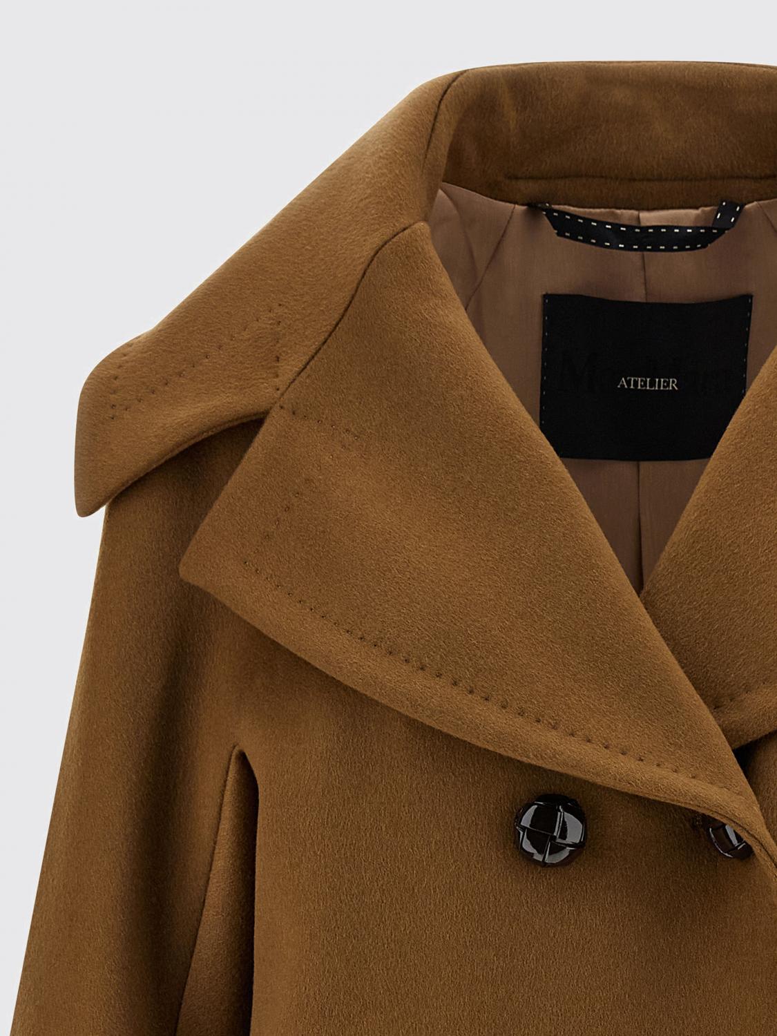 Max Mara Coat Woman Earth MAX MARA